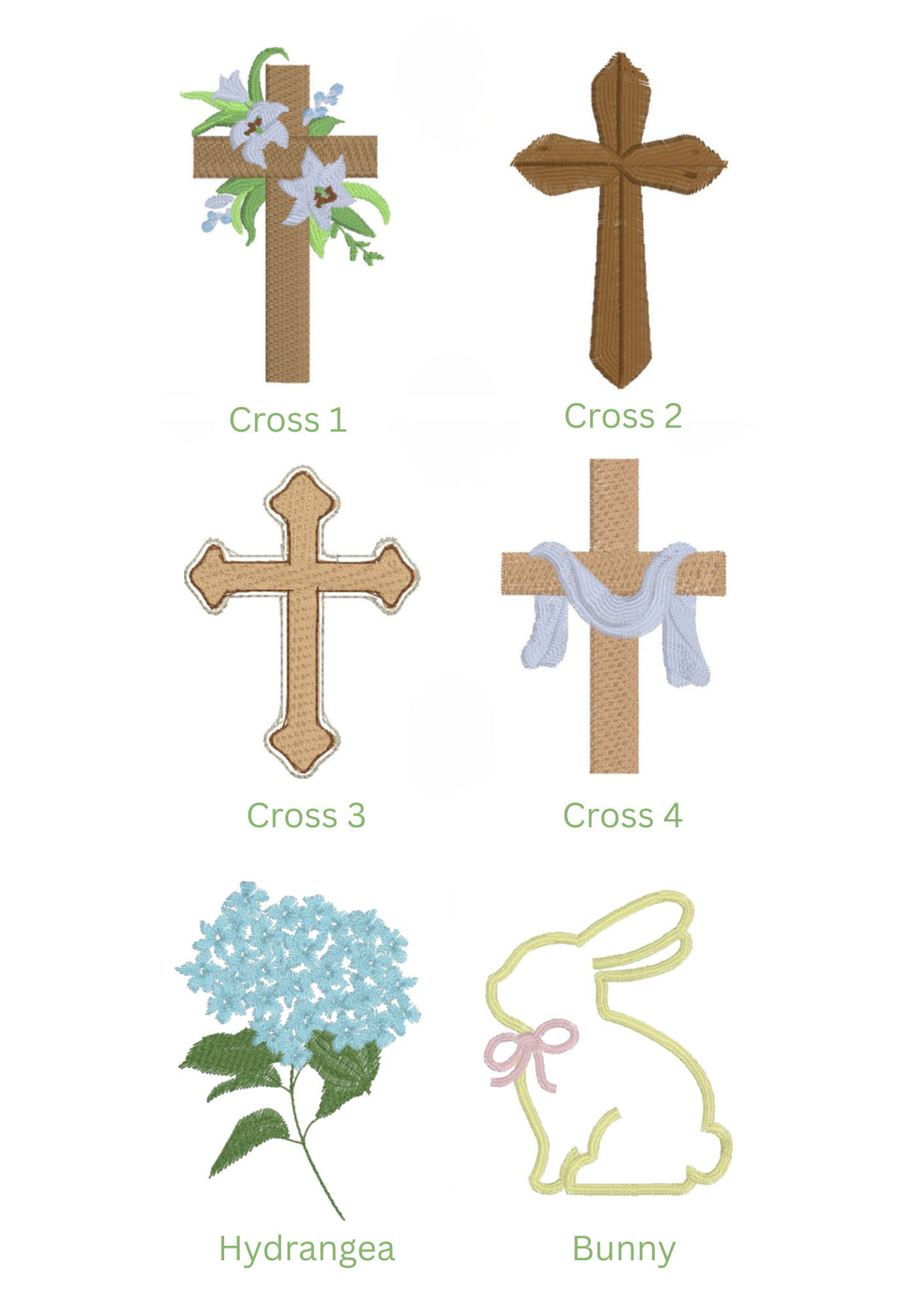 Easter Wreath Sash