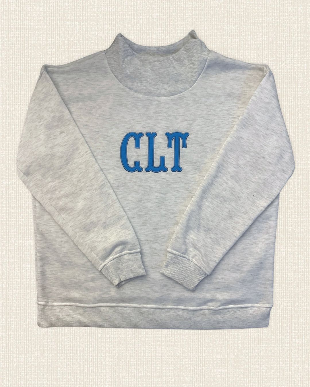 CLT Lightweight Mock Neck Sweatshirt