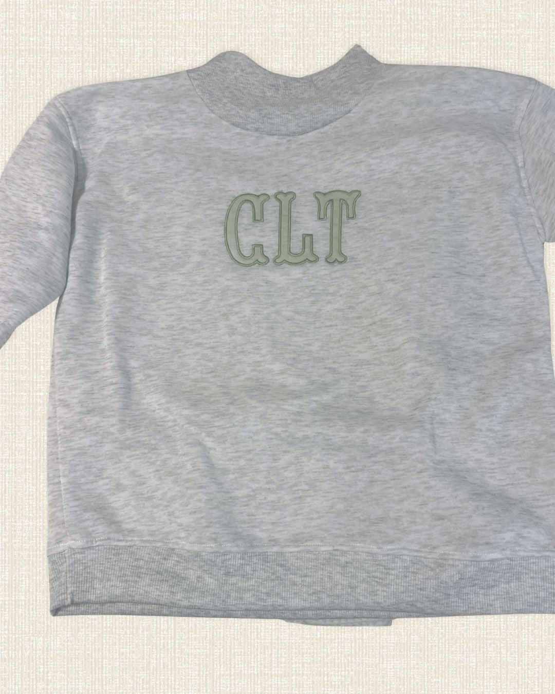 CLT Lightweight Mock Neck Sweatshirt
