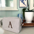 Initial Cosmetic Bag