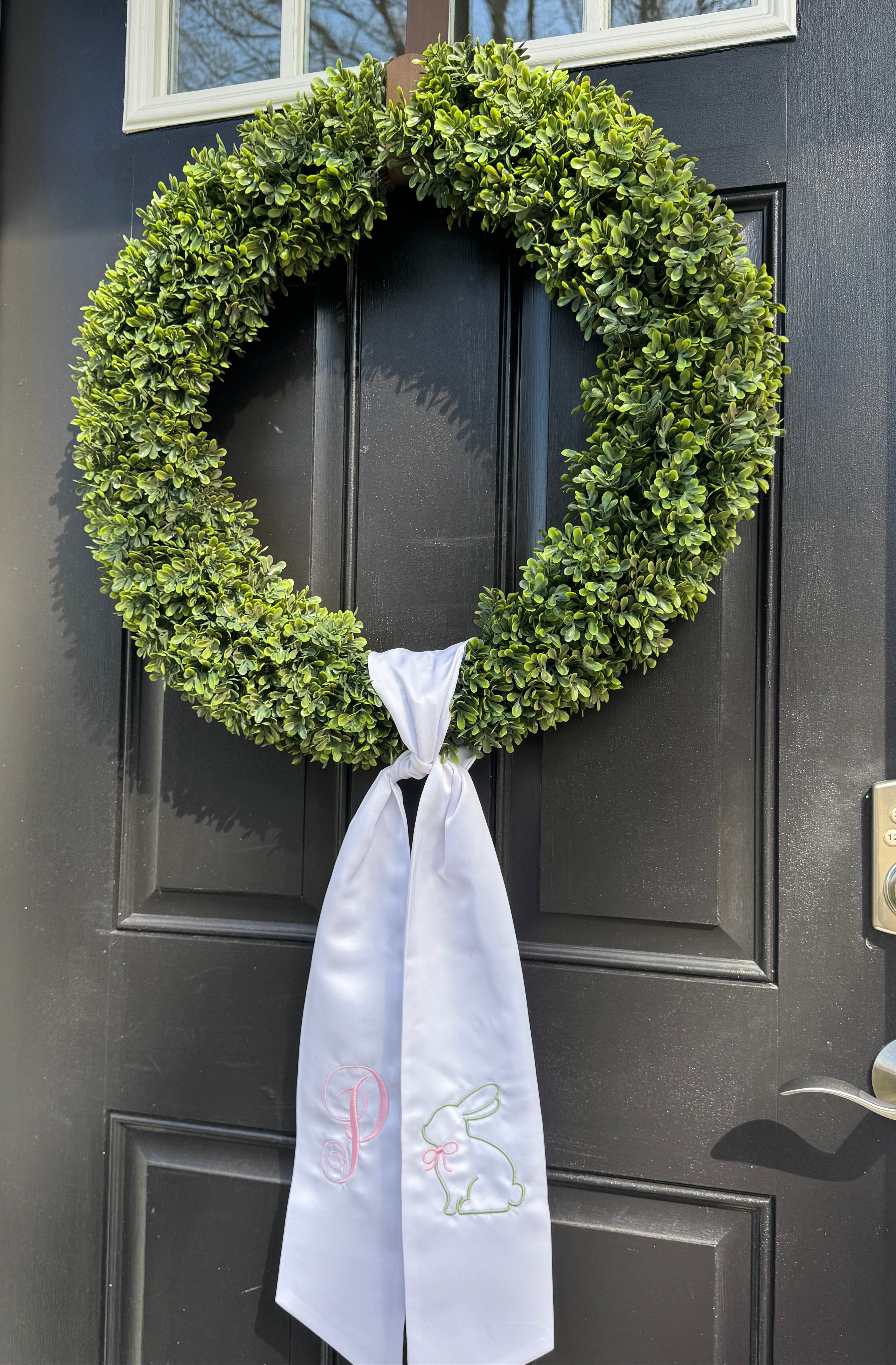 Easter Wreath Sash