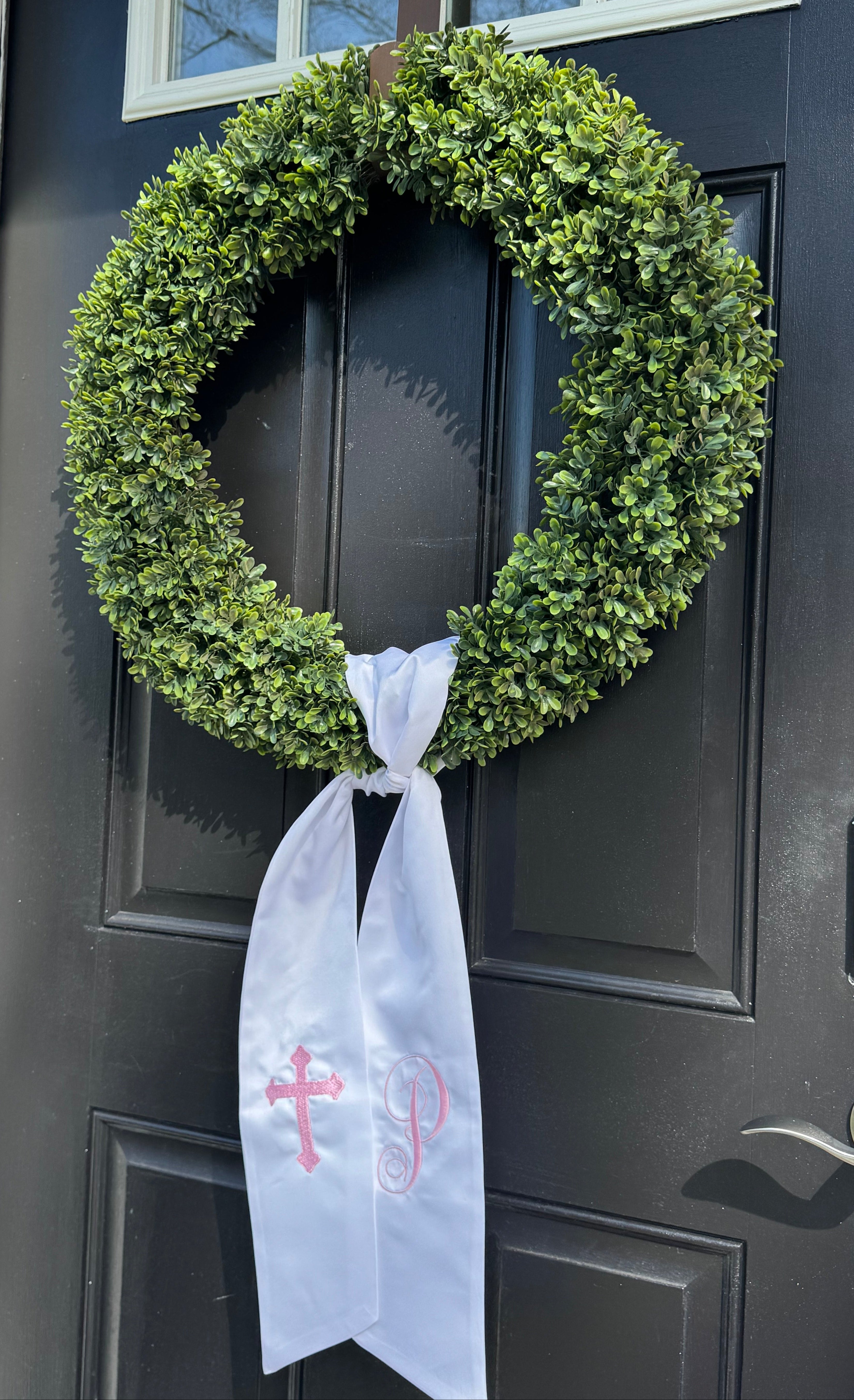 Easter Wreath Sash
