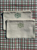 Canvas Zip Pouch